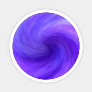 Purple Galaxy Wind Vortex Magnet